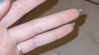 Horny Ginger Fucks Herself with a Vibrating Dildo