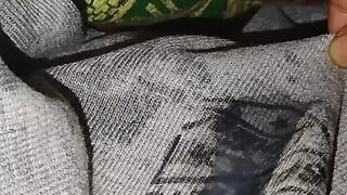 Masturbate on sweater in this winter