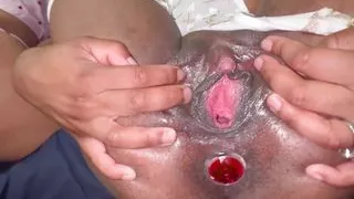 MY PUSSY GAPPING Let's hurry my boyfriend is almost home