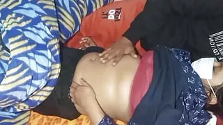 Beautiful Indian girl sucking the penis.