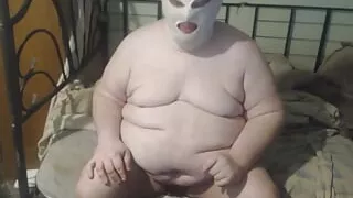 FatAssSmallDick shows even though hes obese he can still pull his foot to his mouth. Please comment save and spread