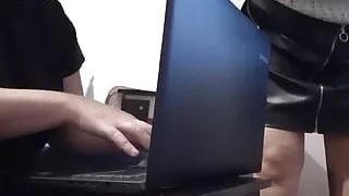 My Brunette Secretary Is so Hot That I Can't Contain Myself...