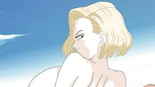 Android 18 - Perfect Assjob - Dragon Ball - Cartoon Hentai - Dbz P69