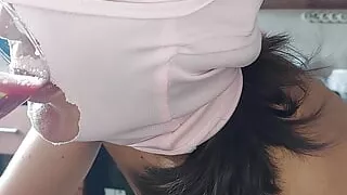 Sexy brunette naked in the kitchen. Latina hairy pussy, big ass, big tits, big nipples.