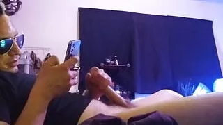 Big dick buddy blows a load