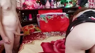 Santa's Little Gilf Fuck Slut