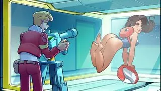 Let's Play - Space Rescue: Code Pink, Test HOLO-pictures of Lune