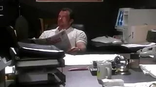 The Office Gets Steamy Once the Lesbian Hotties Bring a Strapon and Start a Threesome