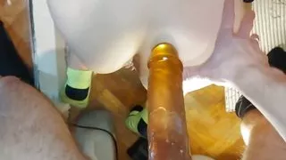 My parents told us to do the laundry, and I fucked her