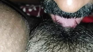 Eating my juicy pussy and fuking my friend