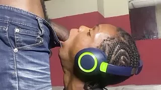 Tiny Cum Slut Squeeze Out Every Drop From His Big Cock