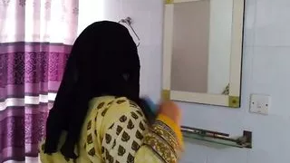 Hot Stepmom Fucked By Stepson In Dressing Room When She Change Hair Style & Dress