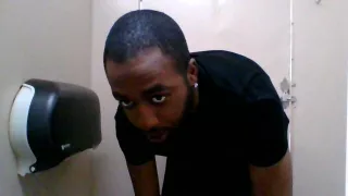 Ejaculating in a public bathroom that has to do with being an elite pornstar