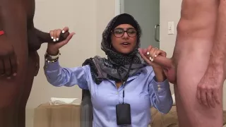 Mia Khalifa - Arab Pares Big Black Cock To White Penis