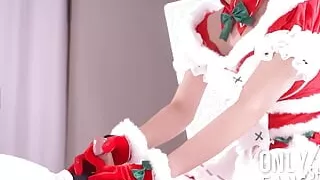 My sex friend cosplayer get Fucked, Christmas Re:Zero Rem hentai japanese shemale cosplay 6
