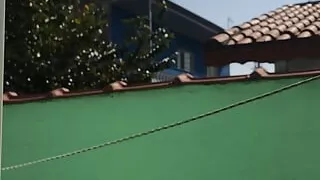 Masturbating in the sun