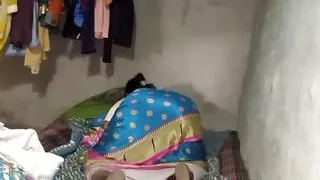 I fucked my wife&#039;s Doge style Charpai Chudai