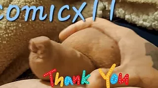 Papa Bear Jerking Off On The Couch At The End Of The Day