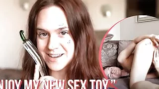 Ersties - Sexy Babe Anca Shoots Her First Solo Masturbation Video