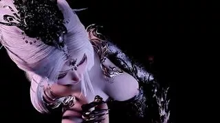 3D Huge Boobs Asian Cosplay Slut Naked Her Big Ass and Got Fucked