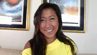 Barely legal Tinah Star a whore with brown hair loves to