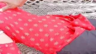 indian girlfriend and boyfriend enjoy outdoor fuck very well is love both