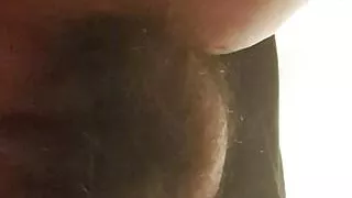 Mature milf sitting without panties hot touching vagina