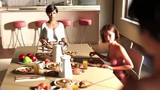 Jessie Jealous of Her Elder Sister - The Incredible Adventure of Huge Dick