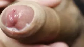a beautiful dick will soon cum in your eye in erotic panties