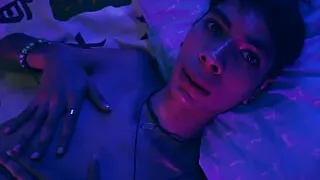 Magic C Jerking His Big Twink Cock Results In Lots Of Precum And Thick Cum Loads