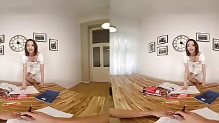 We Fuck On Our Study Date - Virtual Real Porn