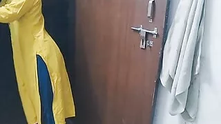 Village naukari ki chut chod kar far diya