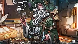 Best Elf Hentai Game Ep.1 Sexy Competition of Dark and Tanned Elf!