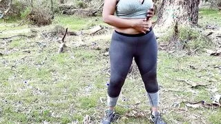 Indian Wife Cheating Husband - Outdoor Sex - Big Ass Spanked, fingered and Tits Played