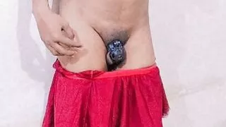 Small cock shemale sexy and exotic nude dance video