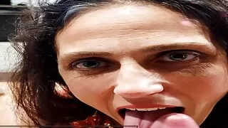 Big N Sexy Britney - Cumshot and Facial Slideshow - Blowjob