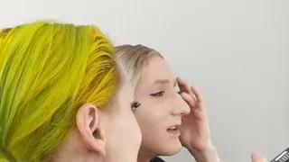 Woman Encourages Guy Transformation Makeover into Woman