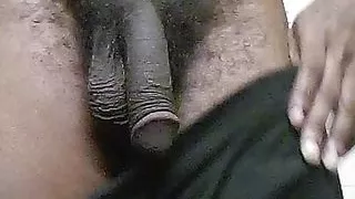 Pull that big black dick out and jerk off