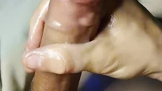Big beautiful cock and a fountain of sperm from a powerful orgasm! HUGE CUMSHOT!!!