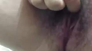 Granny masturbating