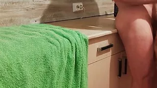 Cum Dripping Down Her Buttocks