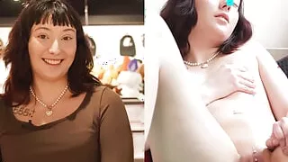 Ersties - Intimate portrait with cosplay fan Catty playing wax and climax