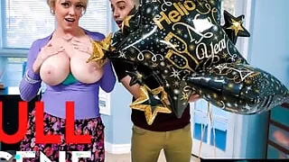 My StepMilf Fucks Me Into Forgetting My Ex On New Years!! - MyPervyFamily