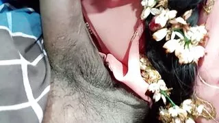 Tamil wife gives boobs milk & hardcore doggy fucking Tamil clear audio