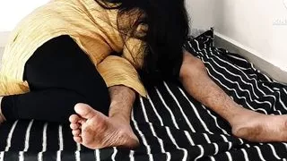 Desi Step Mom Caught His Playing With A Dick In Hindi.