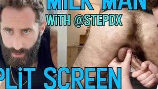 Guy Woof Gets Milked