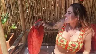 I Seduce the Hotel Waiter to Fuck Me on Vacation - Sara Blonde