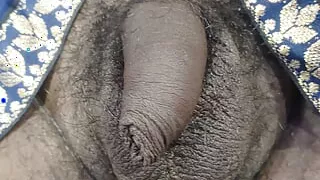 Desi bhojpuri bhabhi enjoying with her husband friend in the bedroom