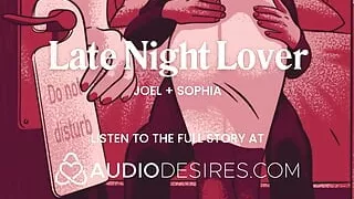 Deep fucking her creampie double penetration ASMR Bisexual BDSM threesome Tied up on the rooftop