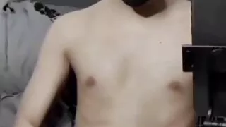 My narrow asshole in a big dick dildo insertion